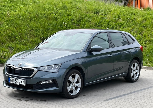 Skoda Scala cena 85000 przebieg: 37513, rok produkcji 2021 z Gdańsk małe 16
